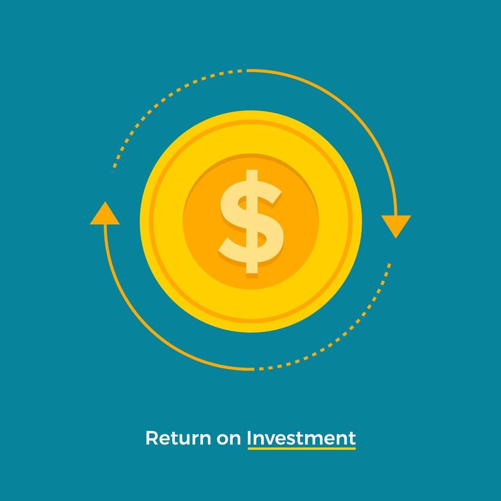 Return on investment vector