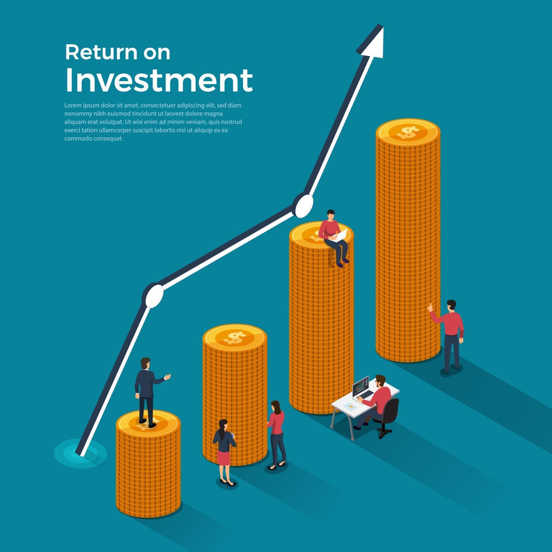 Return on investment 2212240 Vector Art at Vecteezy