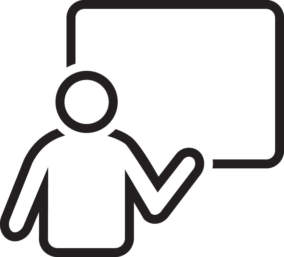 Line icon for demo vector