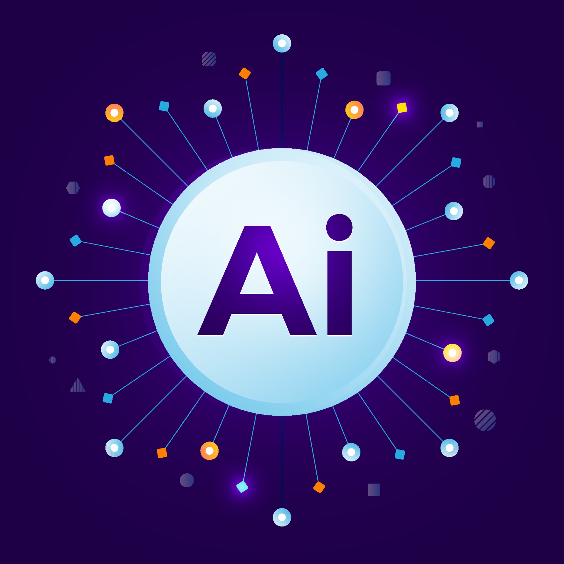 AI artificial intelligence 2212866 Vector Art at Vecteezy