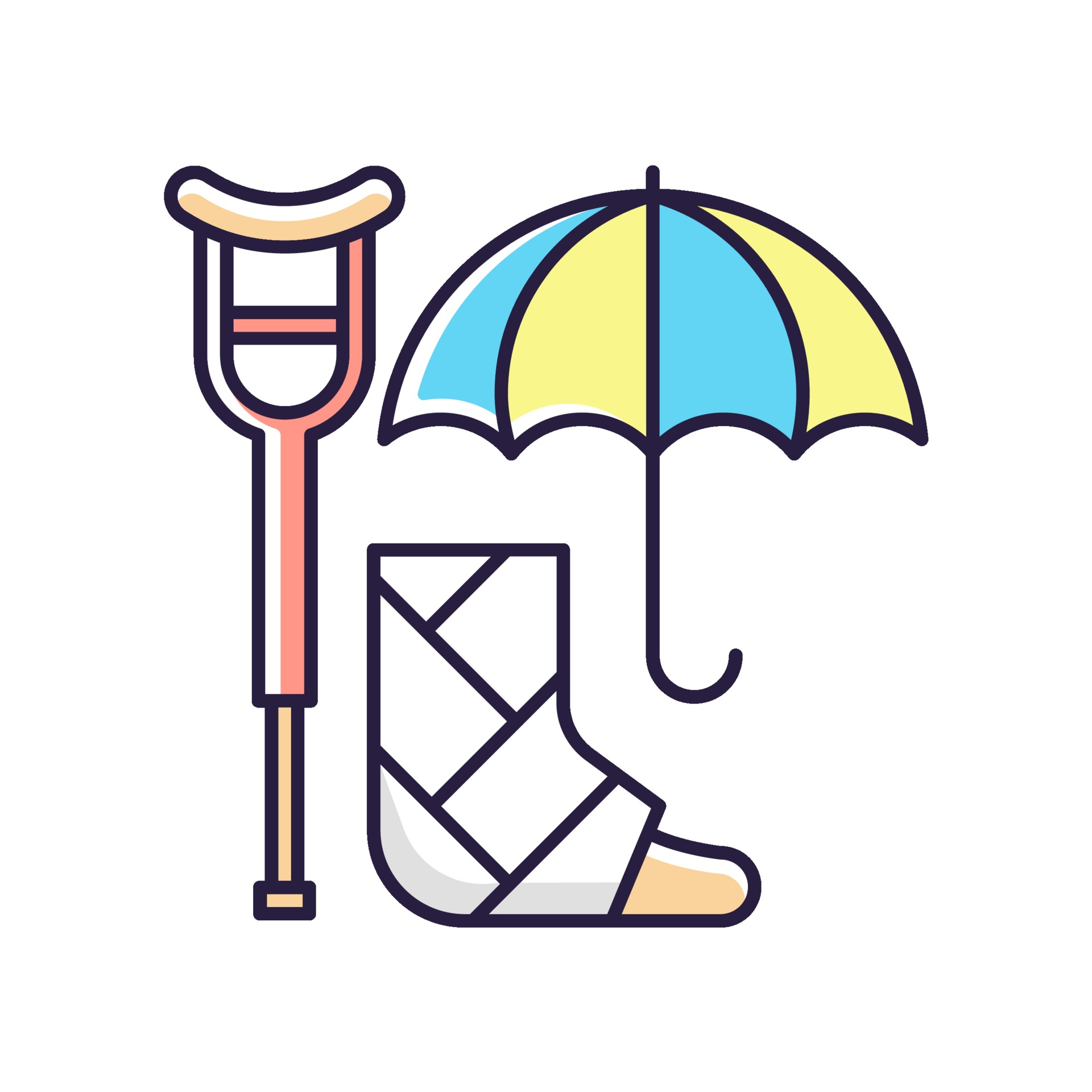 Disability Insurance RGB Color Icon 2212890 Vector Art At Vecteezy disability-insurance-rgb-color-icon-2212890-vector-art-at-vecteezy
