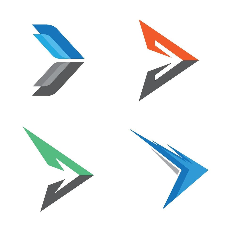 Arrow logo images vector