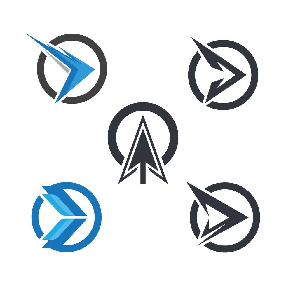 Arrow logo images vector