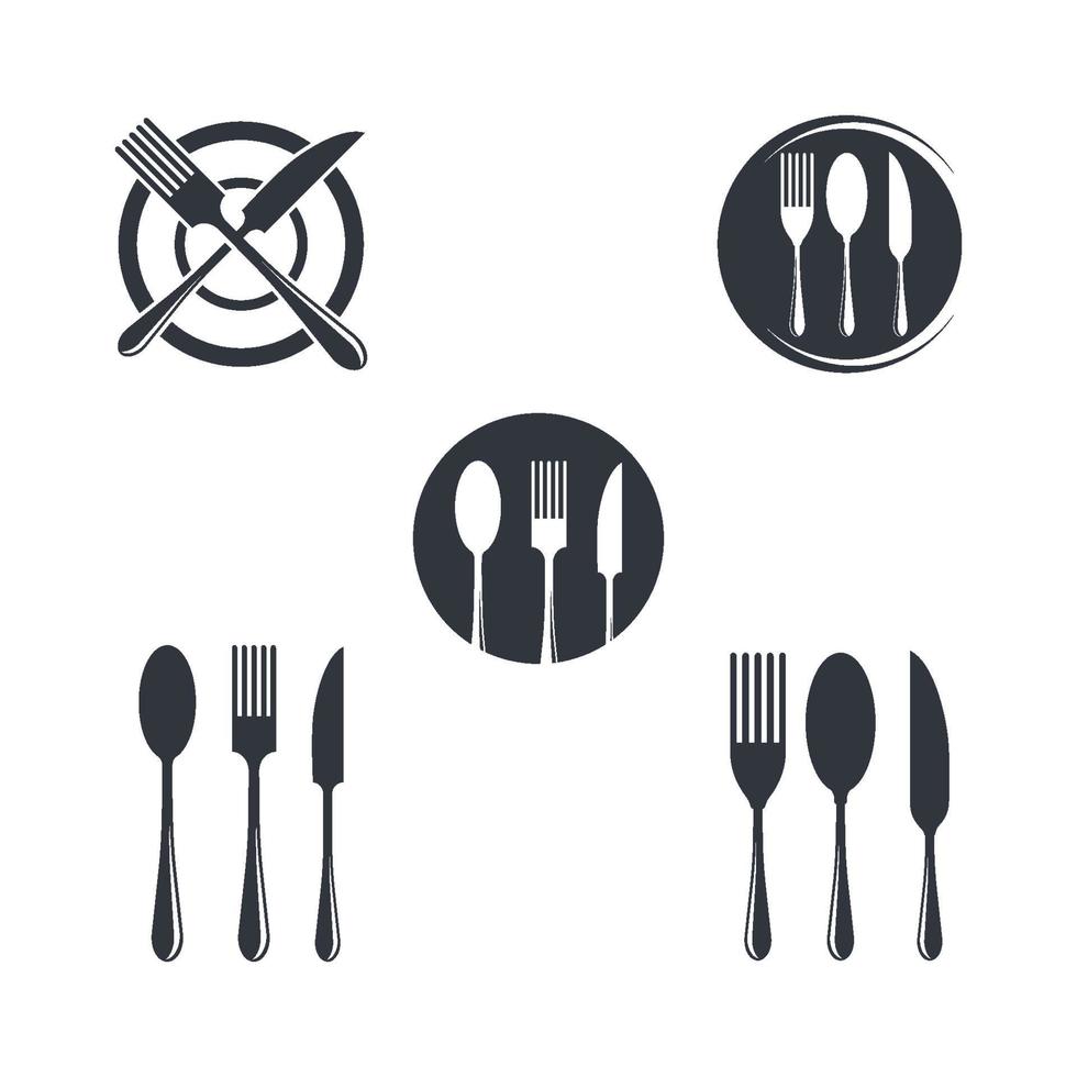 Restaurant logo images vector