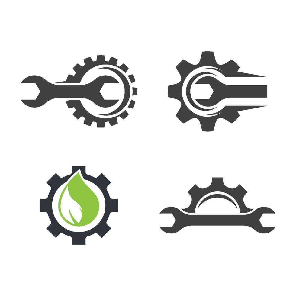 Gear logo images vector