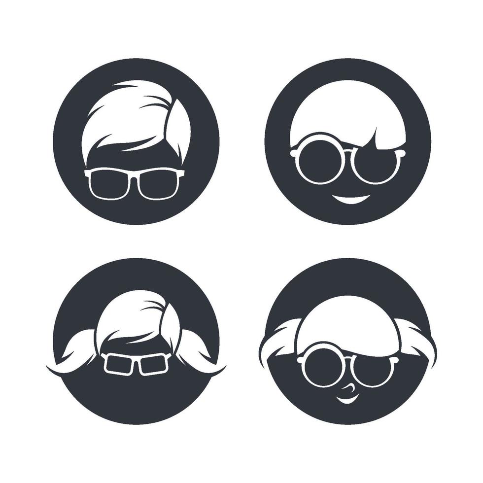 Geek logo images vector