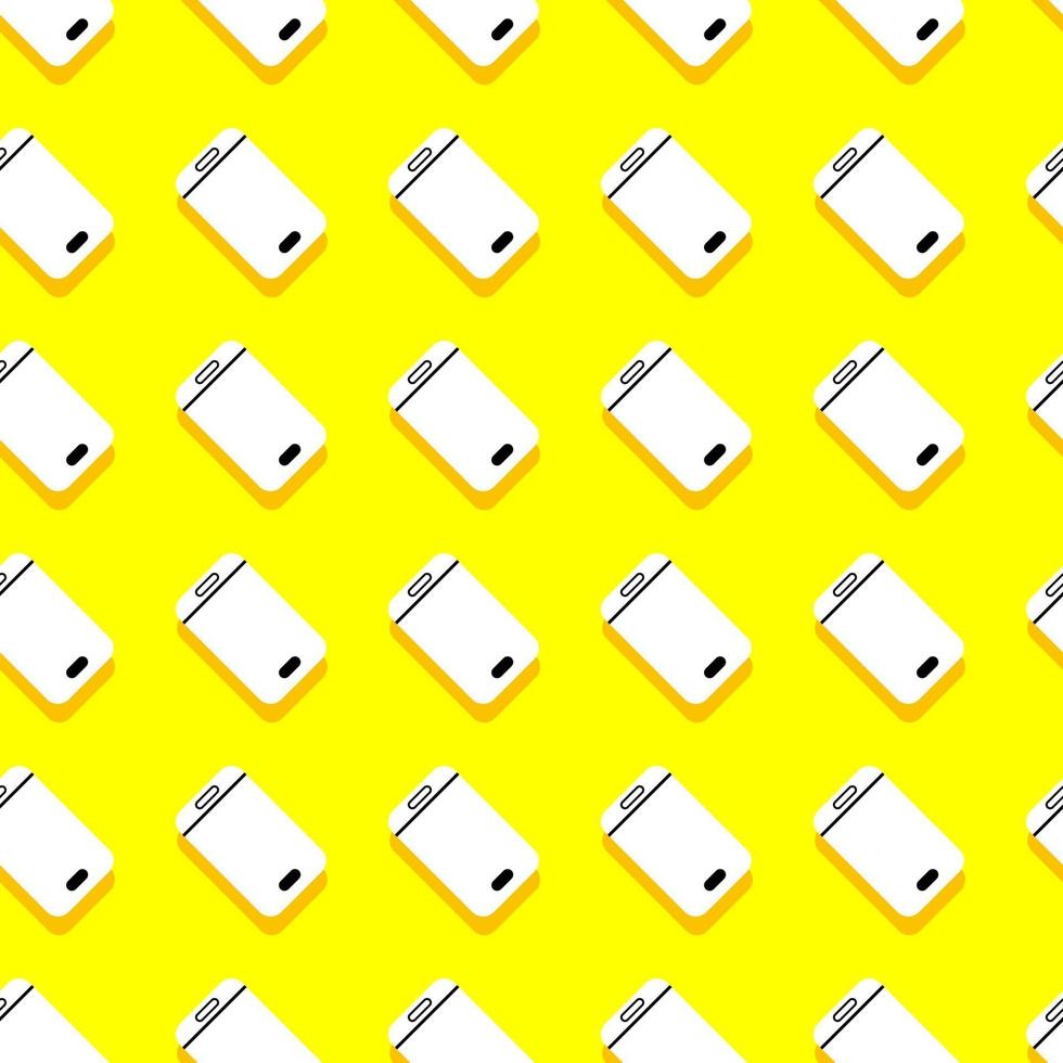 Seamless  background pattern smartphone. Mobile device. Vector illustrate.