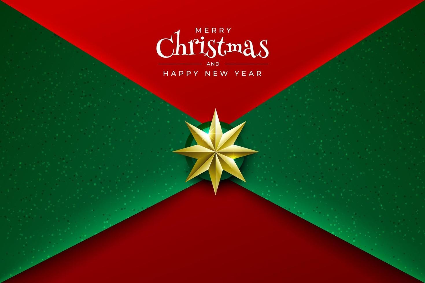 Xmas and happy new year vector