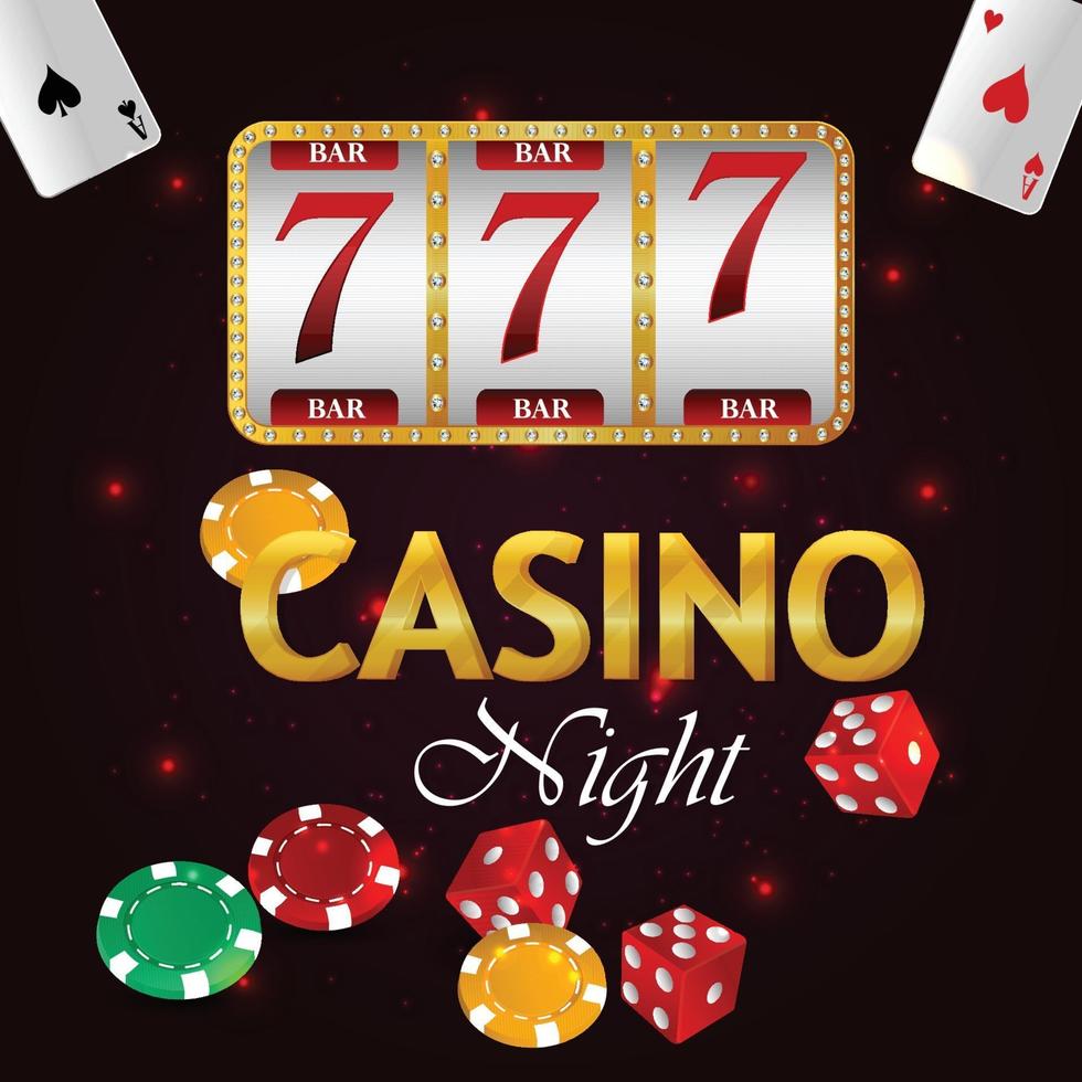 Realistic casino roulette with casino chips and wheel vector