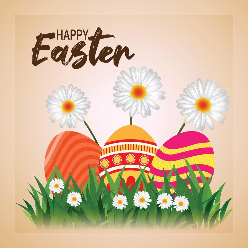 Happy easter day brazilian festival background vector