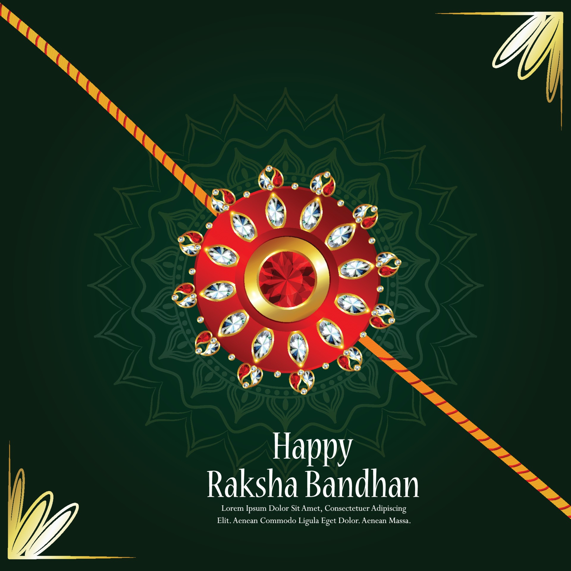 Indian festival raksha bandhan background with creative gifts and rakhi  2215197 Vector Art at Vecteezy