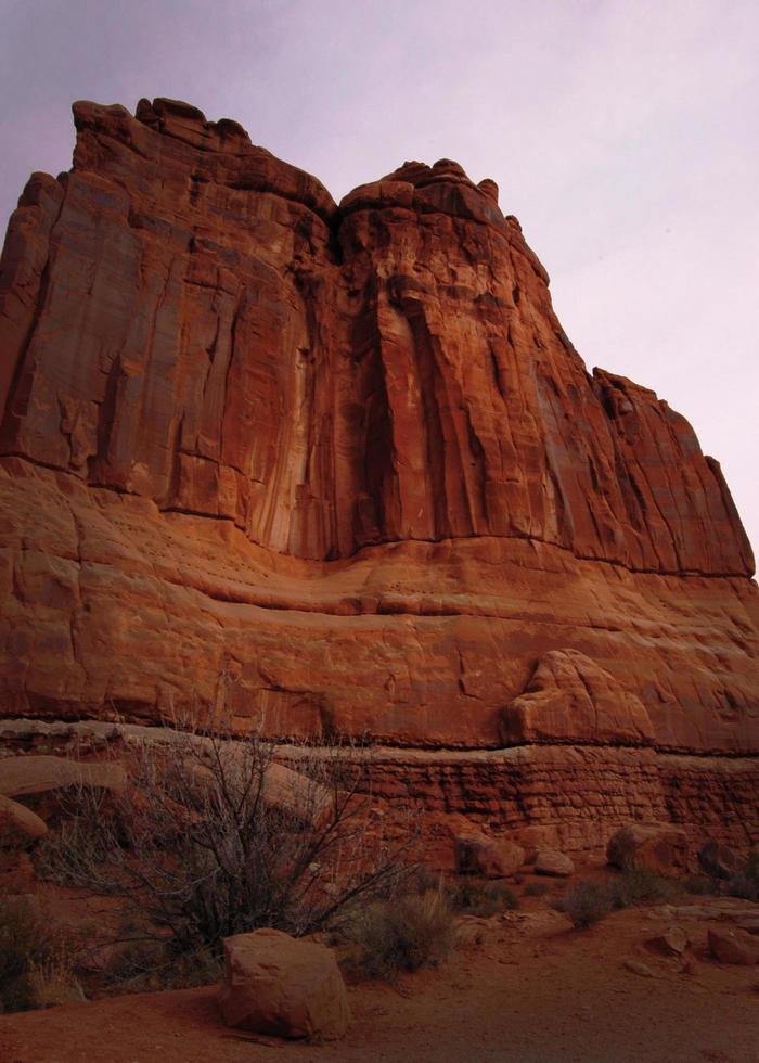 Red rocks in the American southwest photo