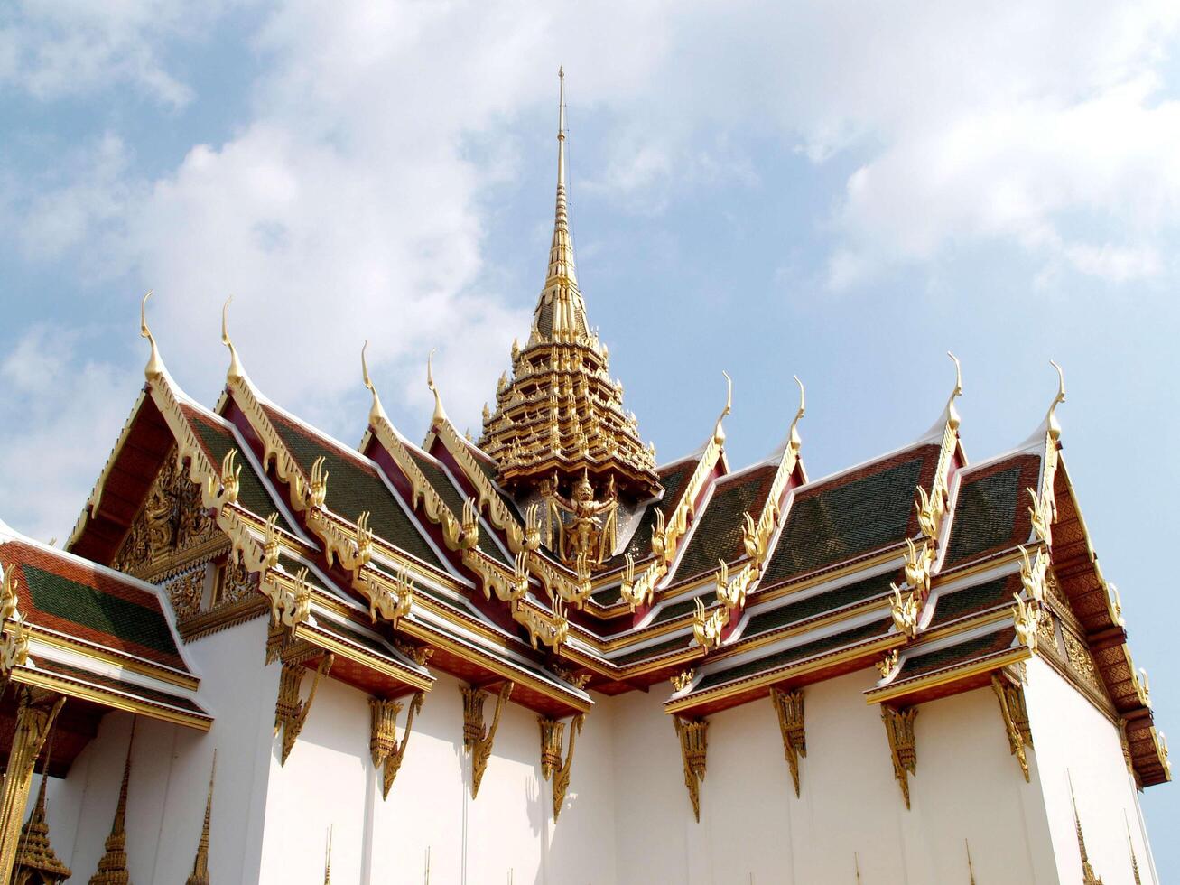 Wat Phra Kaew en Bangkok, Tailandia foto