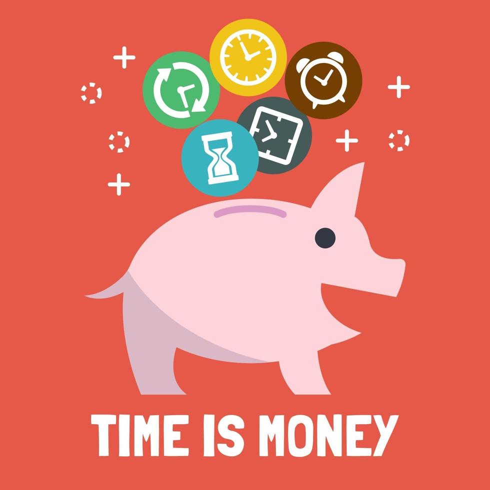 time is money vector