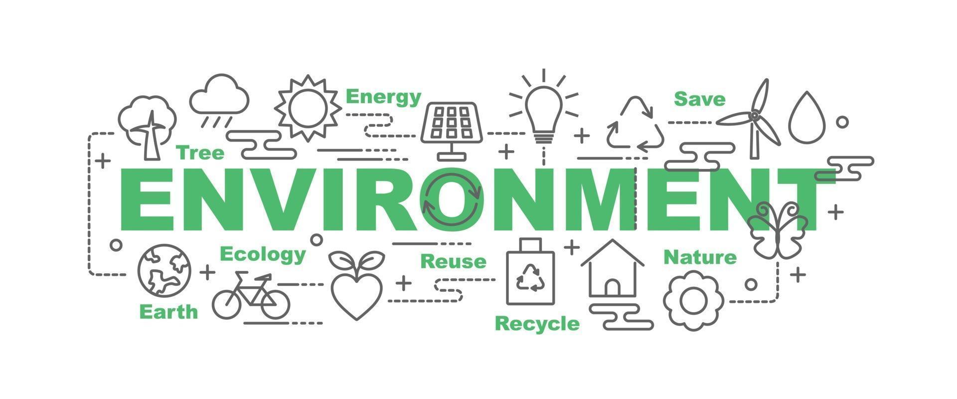 environment vector banner