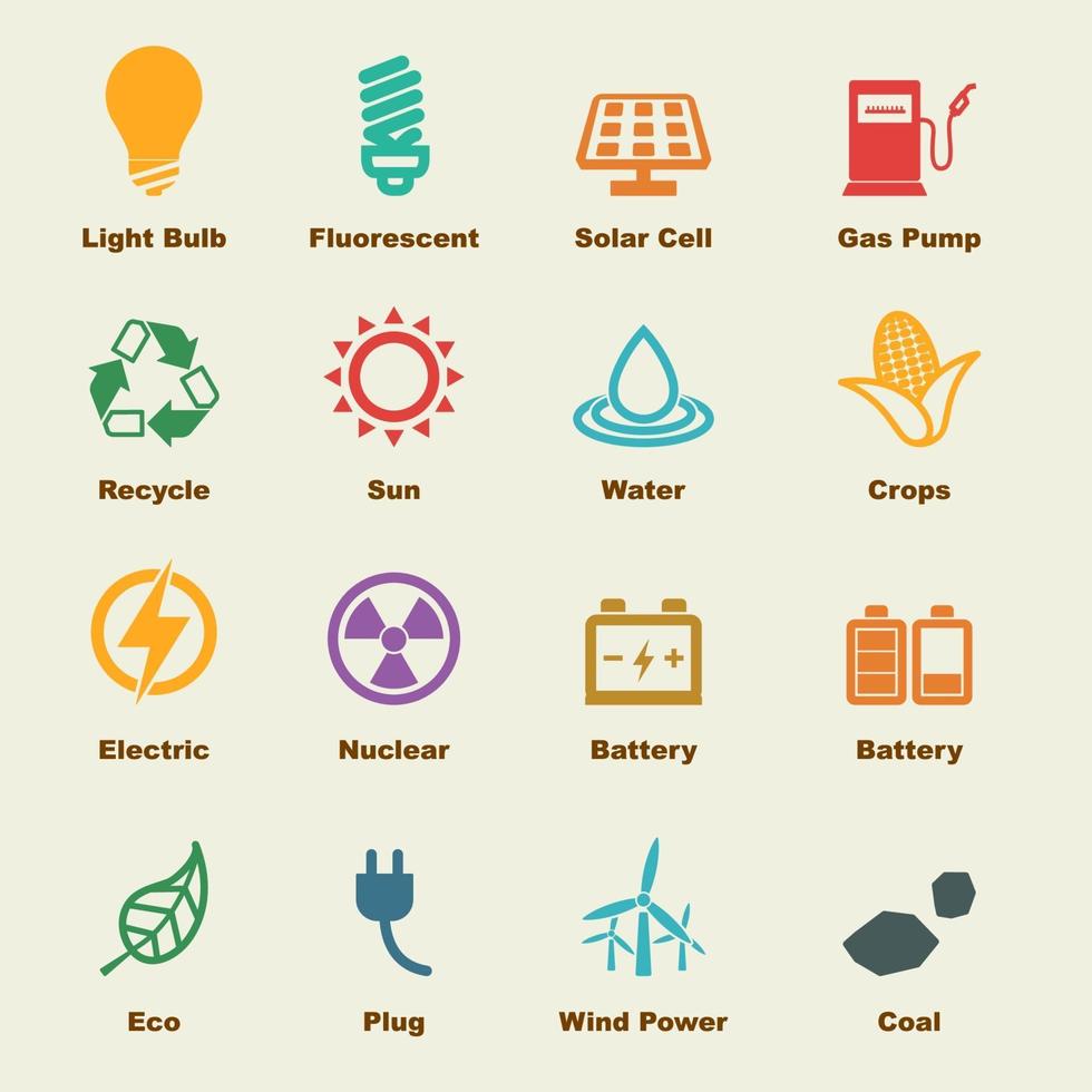 elementos de vector de energía