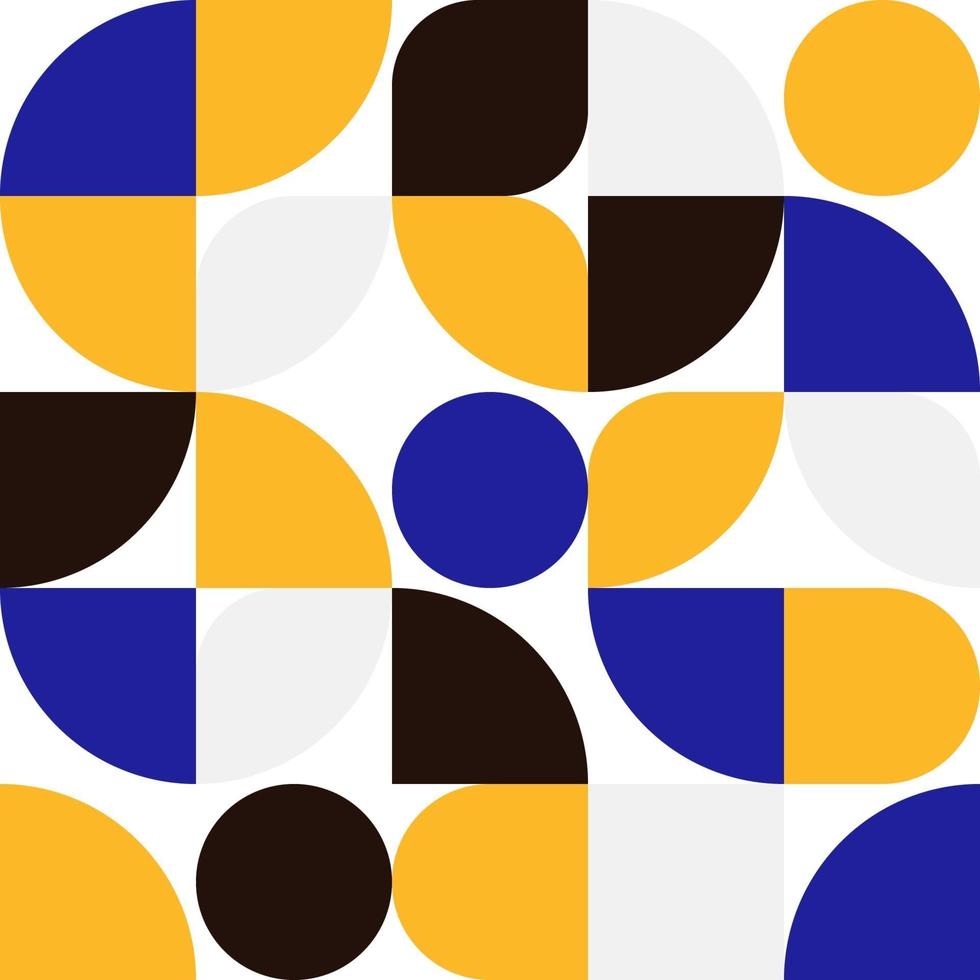Abstract geometric sinple shape pattern minimal design background vector