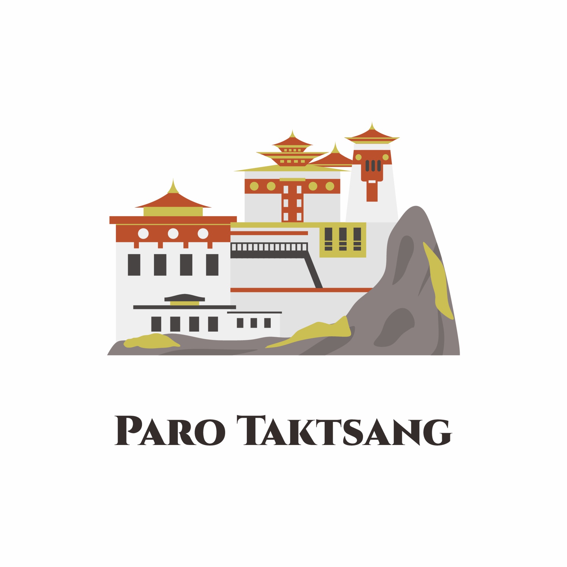 Paro Taktsang in Buthan. A sacred Vajrayana Himalayan Buddhist site. Historical famous monastery building isolated on white background. Cartoon flat style. Great for travel tourist vacation 2219189 Vector Art at Vecteezy Paro Taktsang in Buthan. A sacred Vajrayana Himalayan Buddhist site. Historical famous monastery building isolated on white background. Cartoon flat style. Great for travel tourist vacation 2219189 Vector Art at Vecteezy