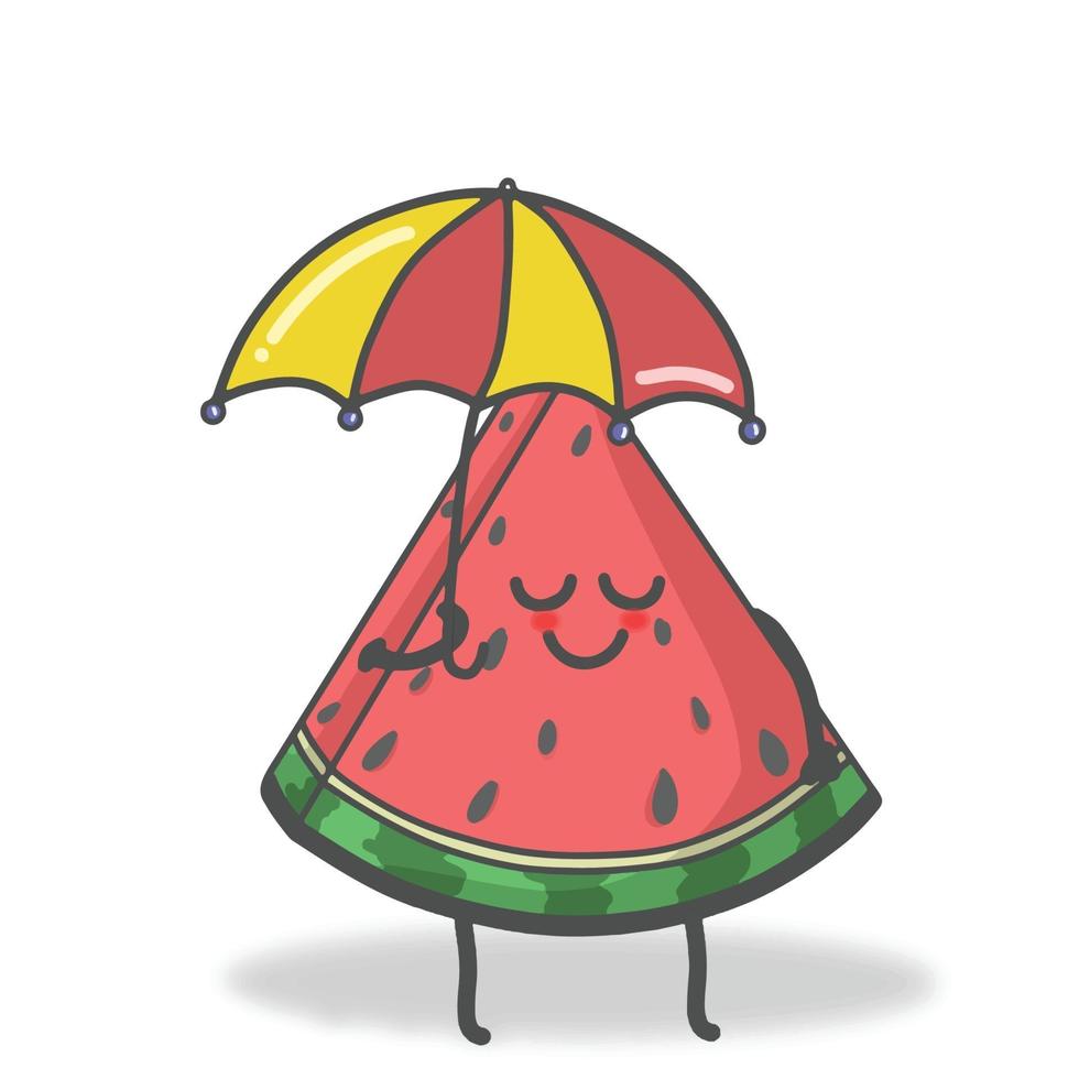 Ilustración de diseño de plantilla de vector de personaje de paraguas 2219494 en Vecteezy