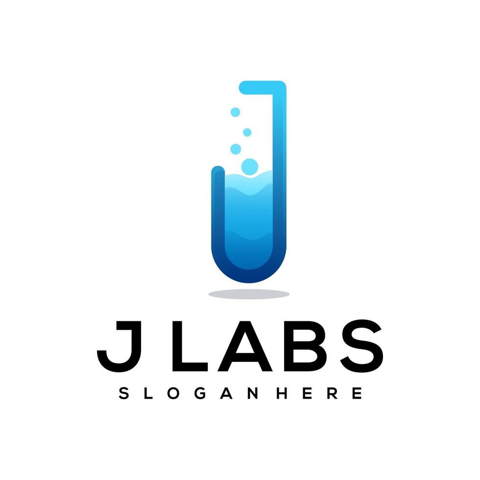 logo lab colorful gradient vector