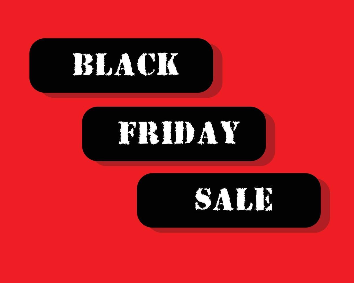 Black Friday Sale vector