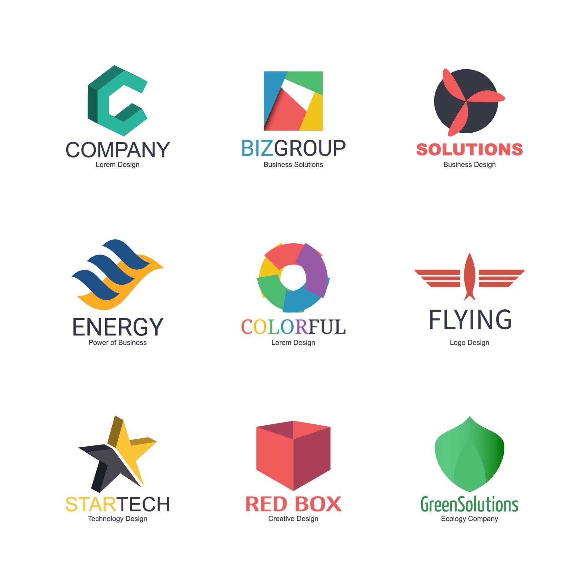 Abstract Logo Design 2220353 Vector Art At Vecteezy