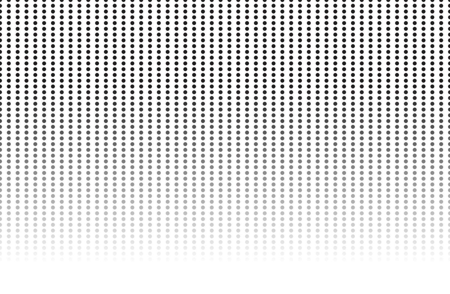 Vintage black and white polka dot pattern background. Design element