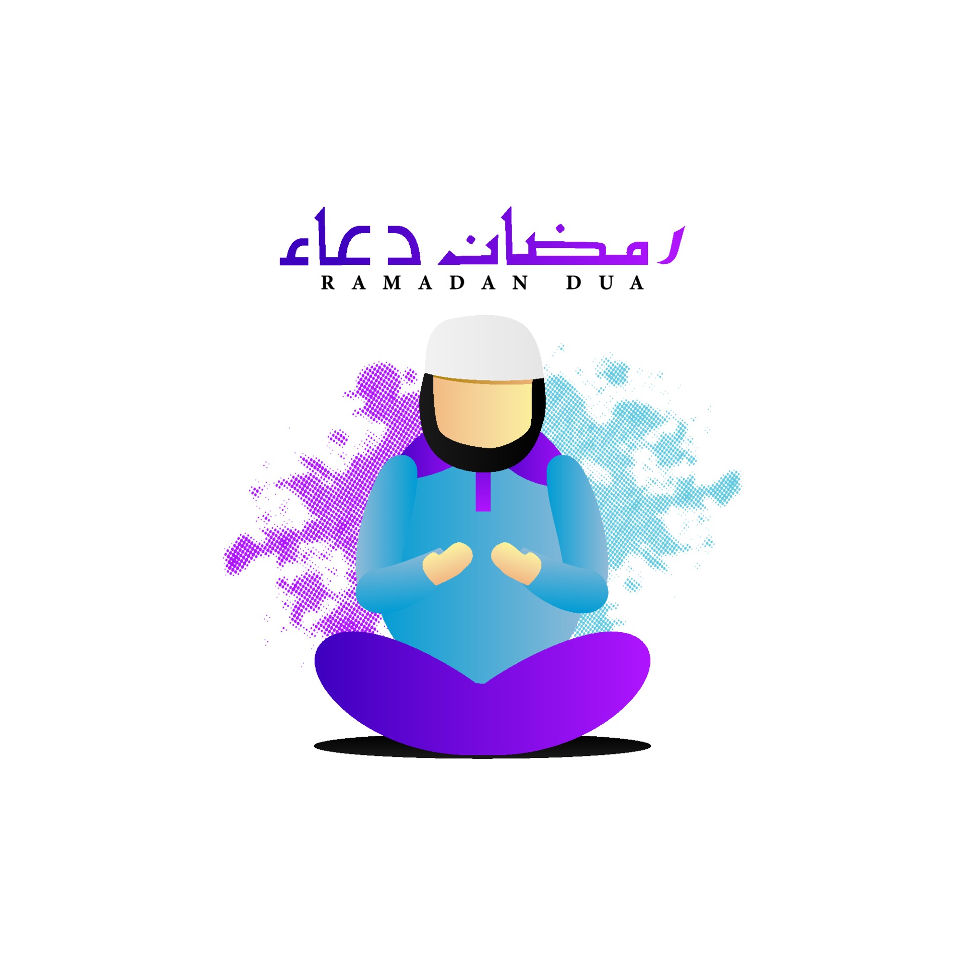 Illustration Ramadan Prayer Islamic Man Cartoon Design 2220684 Download Free Vectors Clipart Graphics Vector Art