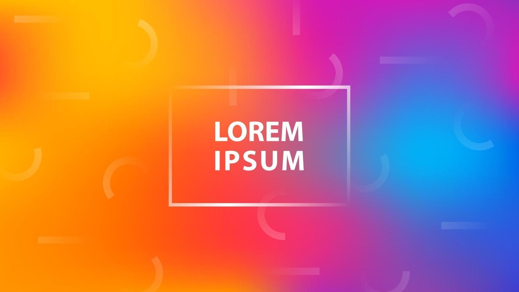 Colorful Abstract Background, Bokeh Effect background design vector