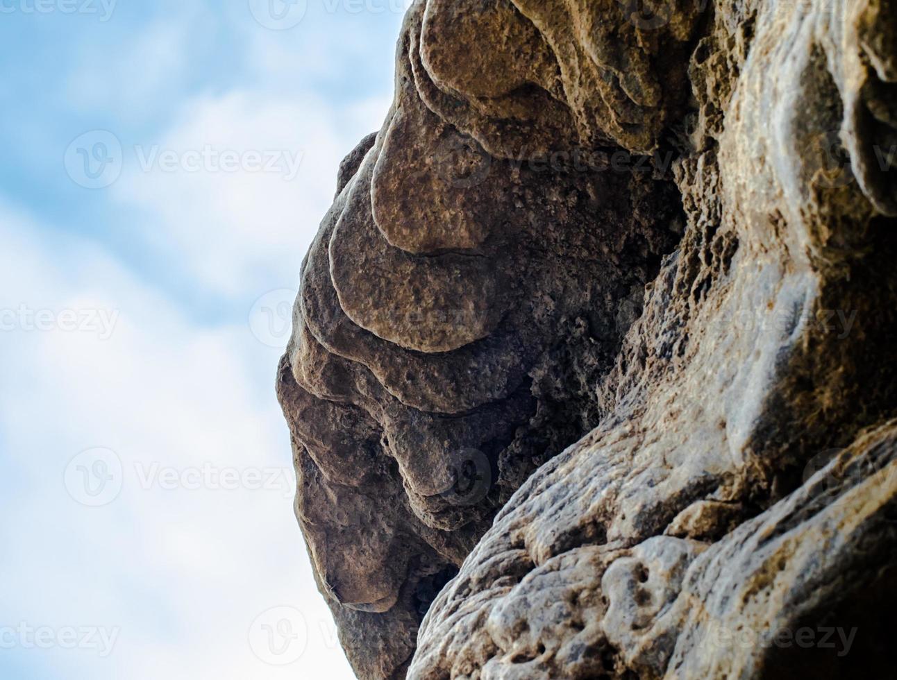 Volcanic stone texture photo