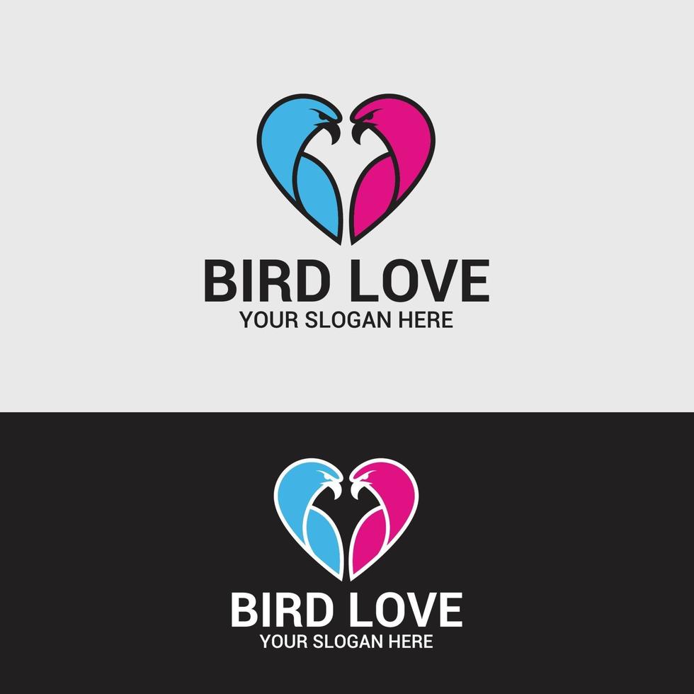 Bird Logo Design Vector Template