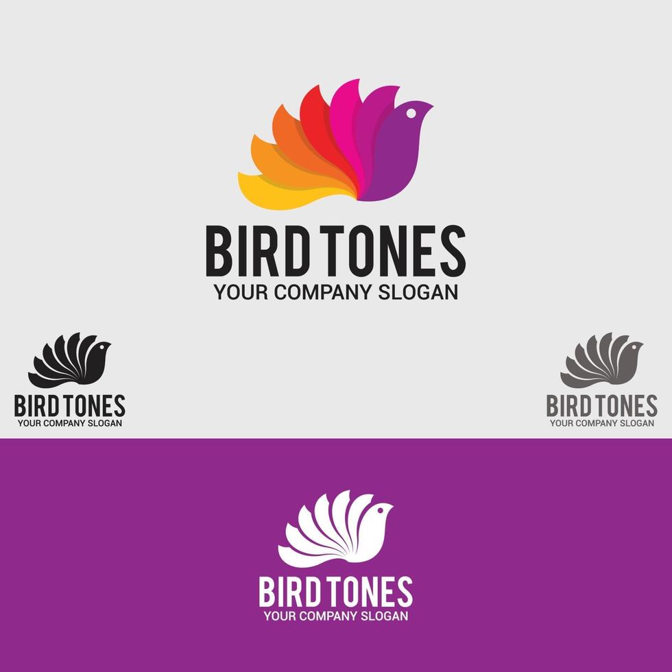 Bird logo vector design template