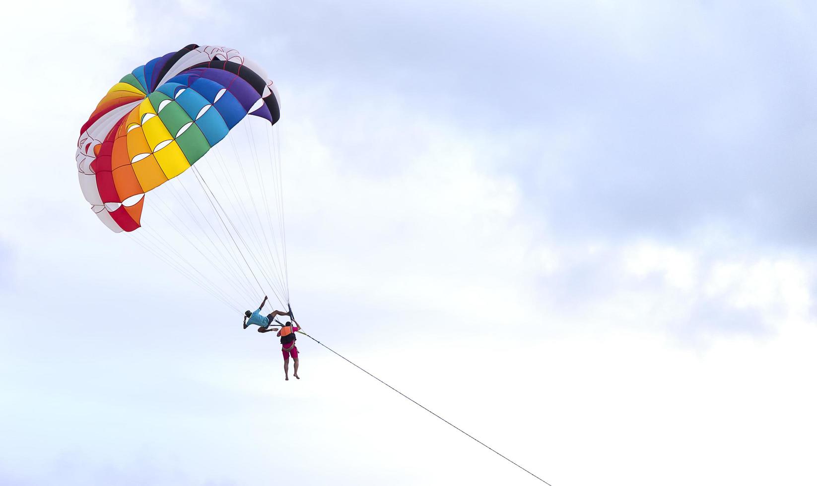 Parasailing Patong, Phuket, Thailand photo