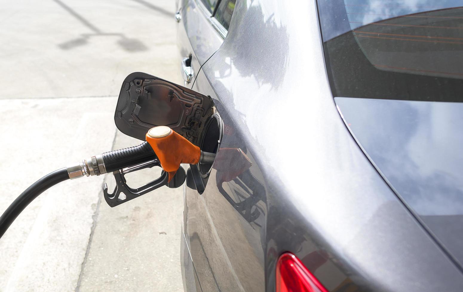 Car refueling gasoline photo