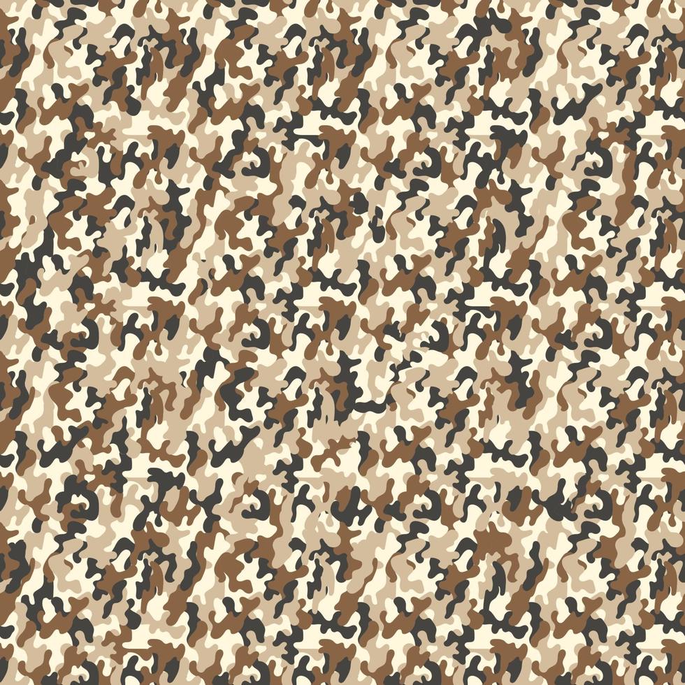 Military camouflage vector seamless texture