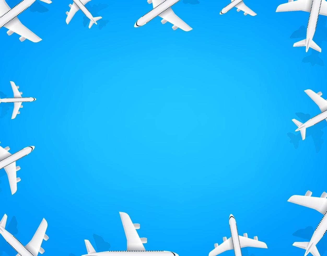 Travel wallpaper. Social media message vector background