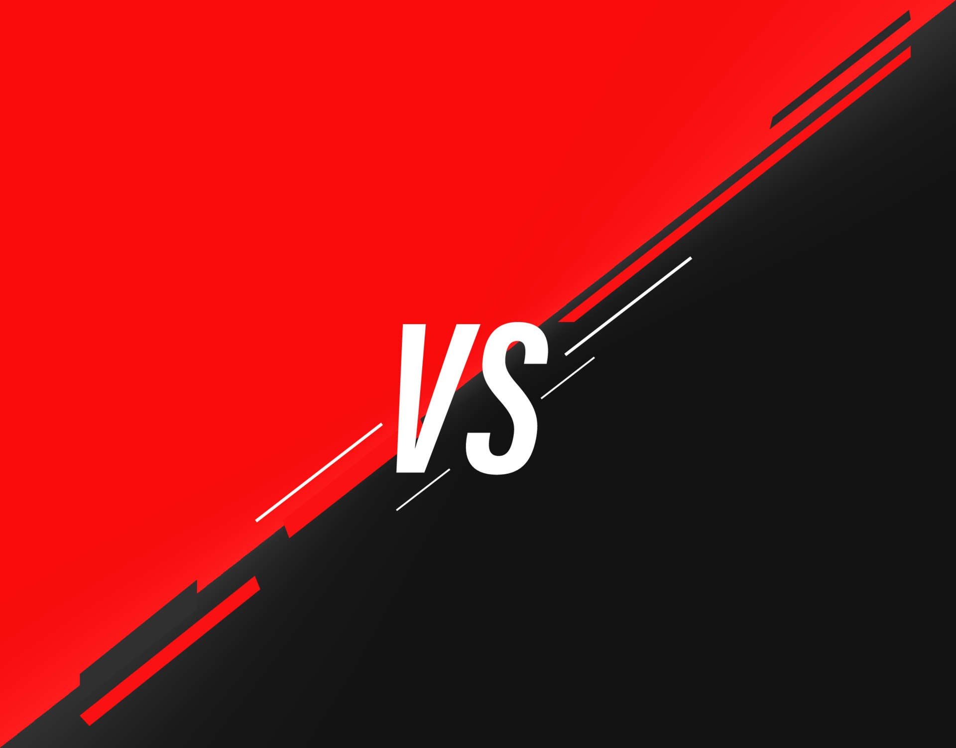 Versus day template. Vector background with copy space 2222130 Vector