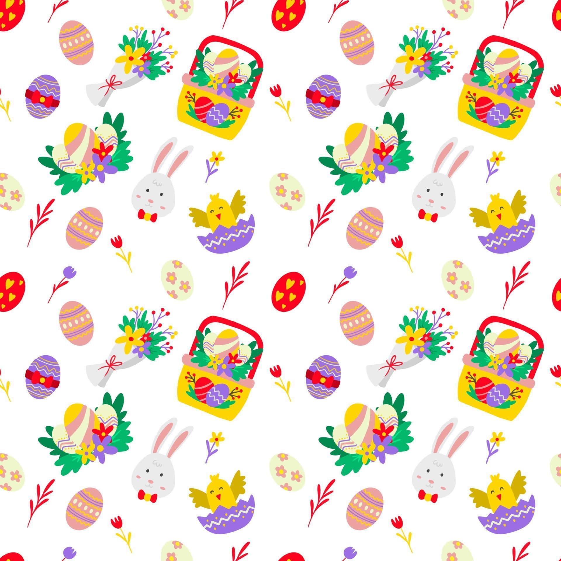 Seamless easter Pattern Vector 2222479 Vector Art at Vecteezy