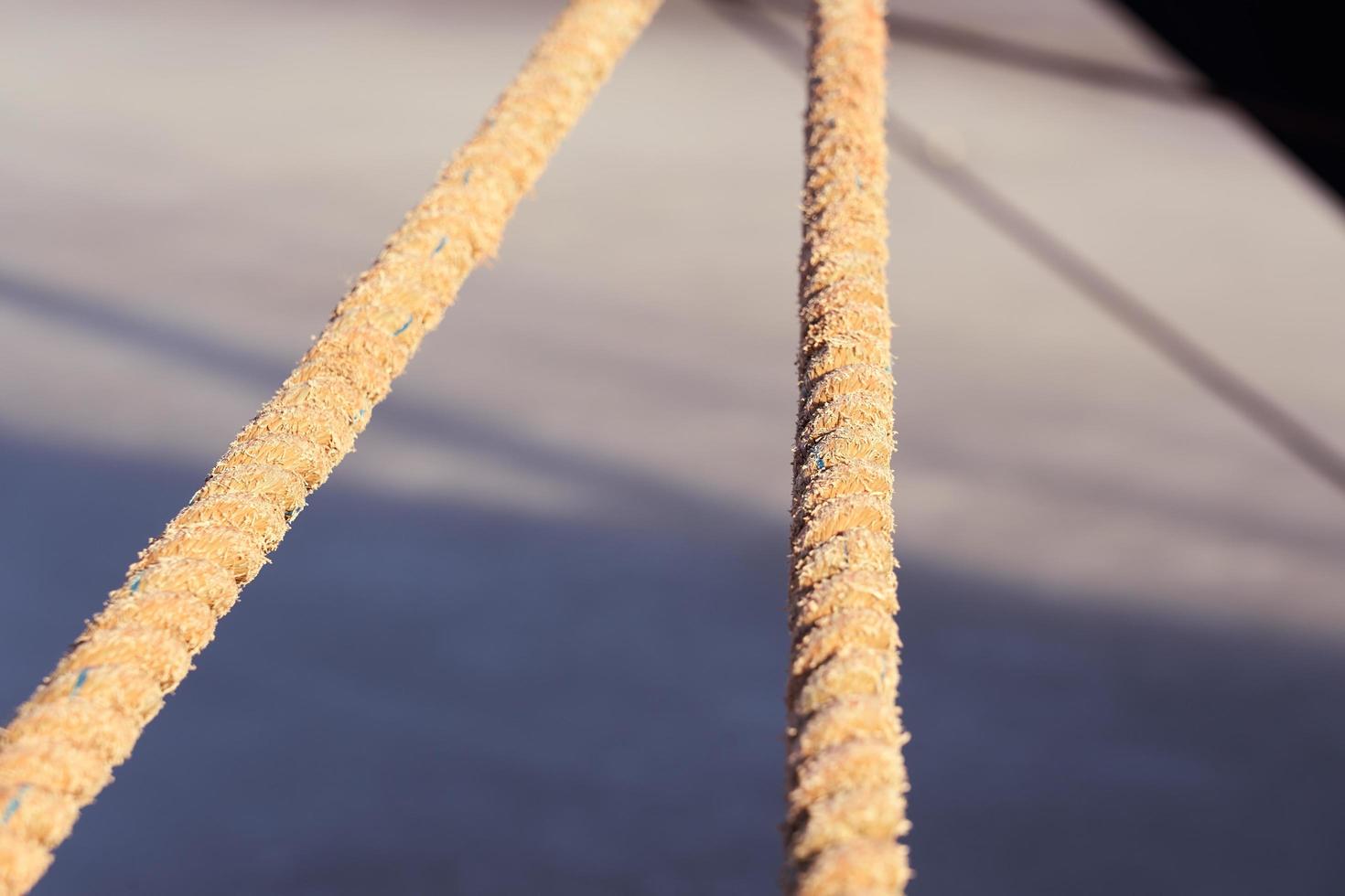 Close-up of rope photo