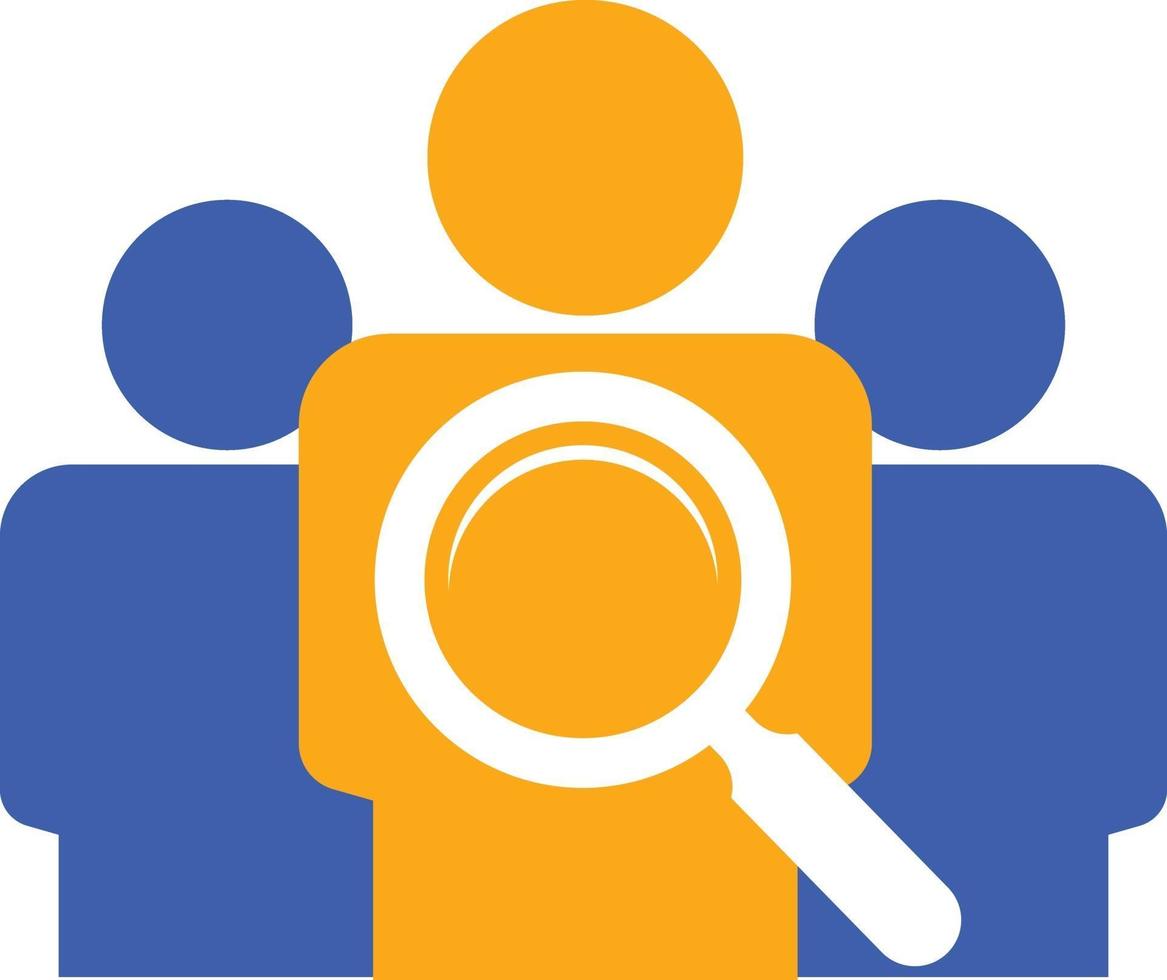 Job Search Icons vector