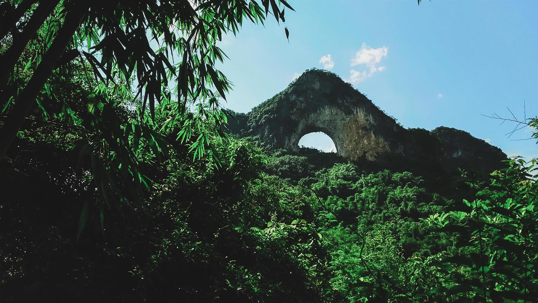 Moon Mountain during the day photo