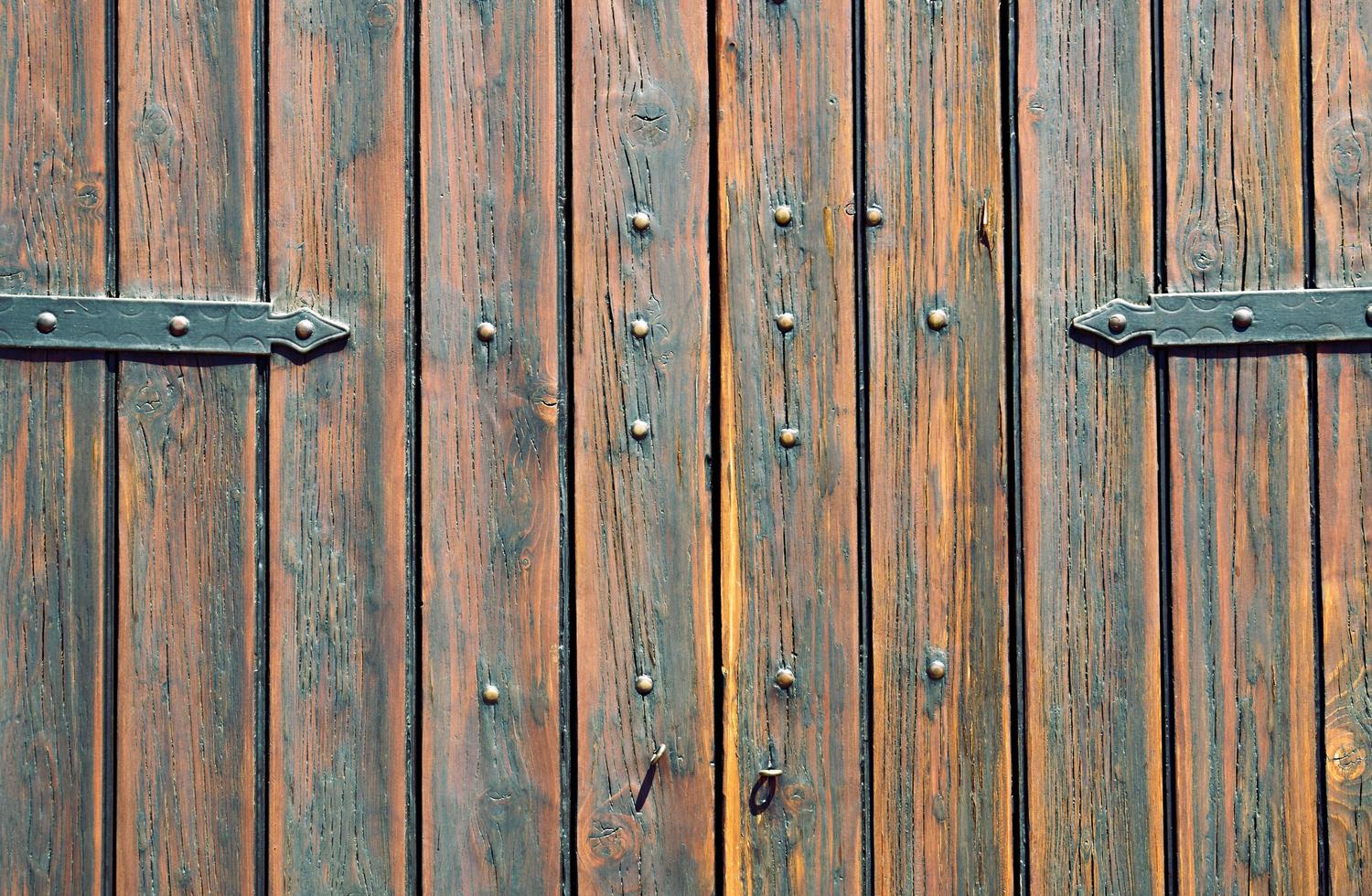 Brown wooden panel photo