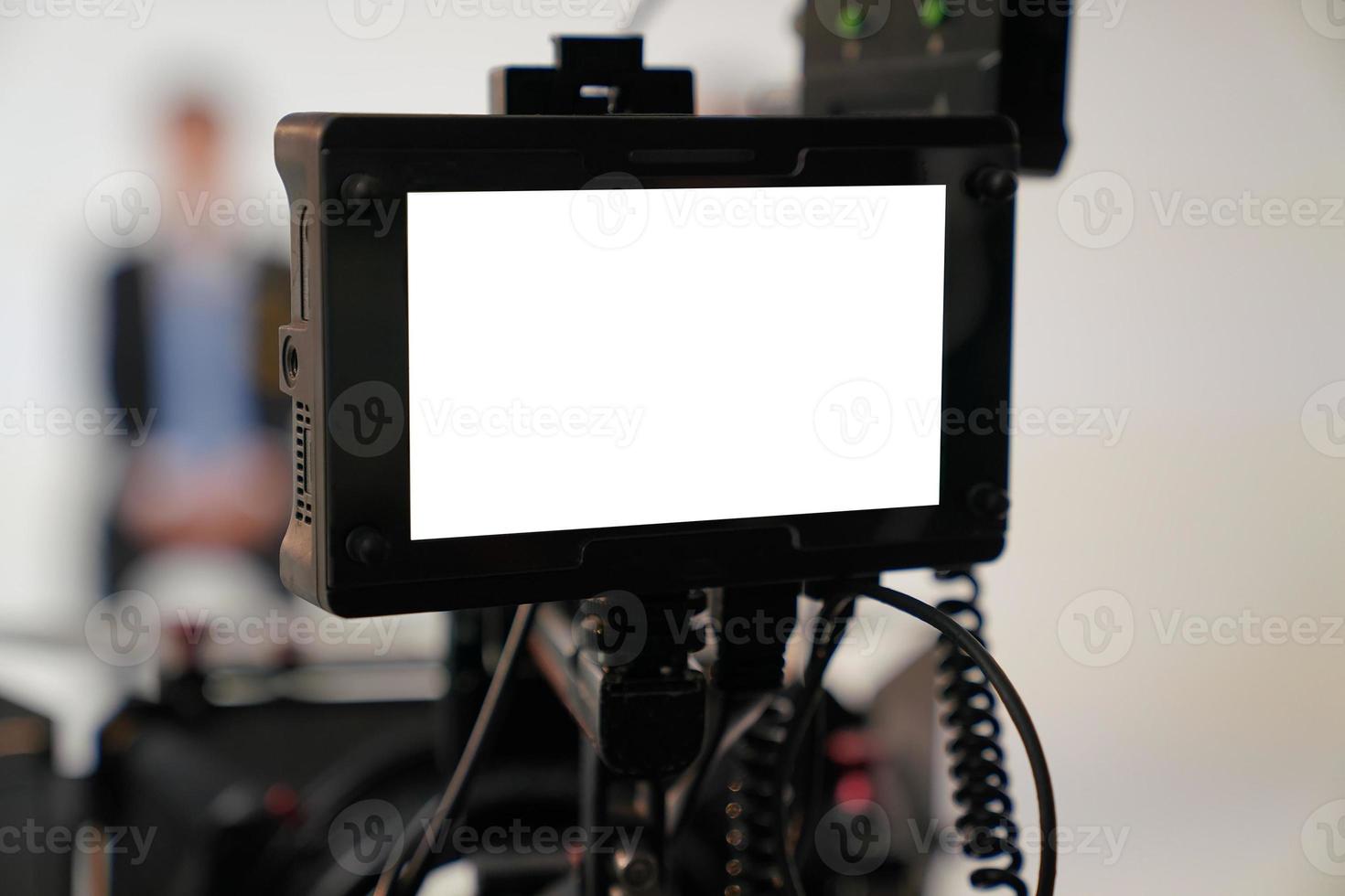 Camera monitor for filming 4K, high definition video camera photo