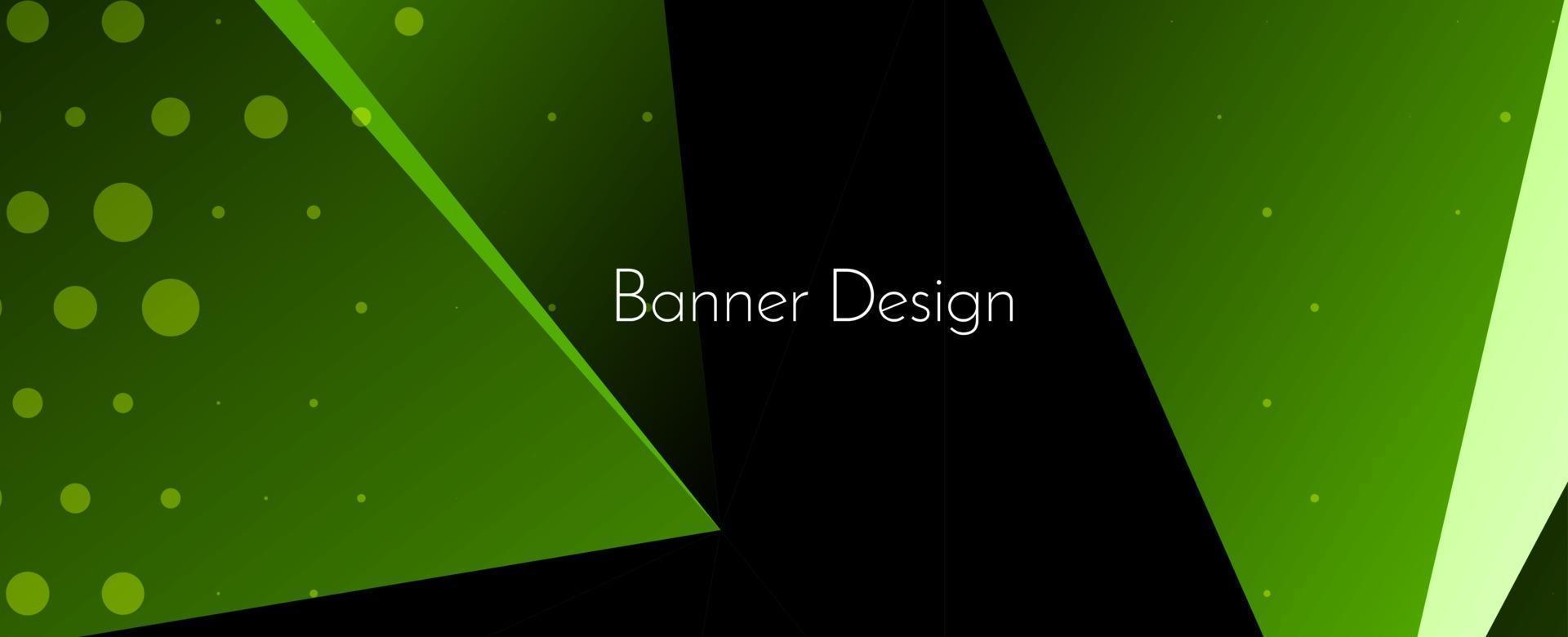 Fondo de banner de diseño decorativo geométrico elegante abstracto vector