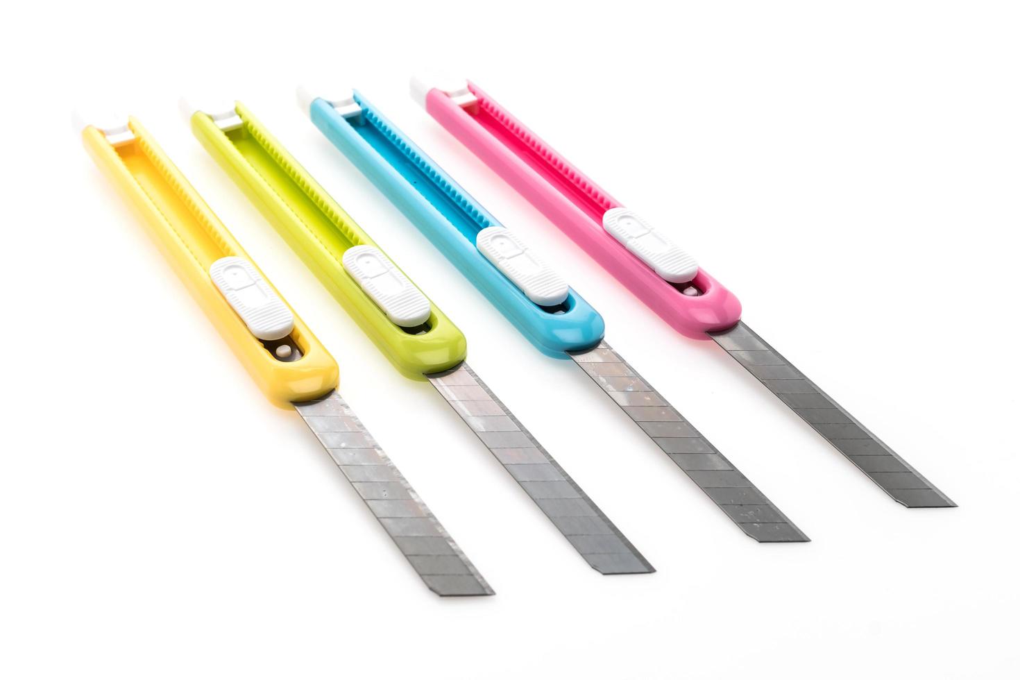 Colorful knife cutter photo