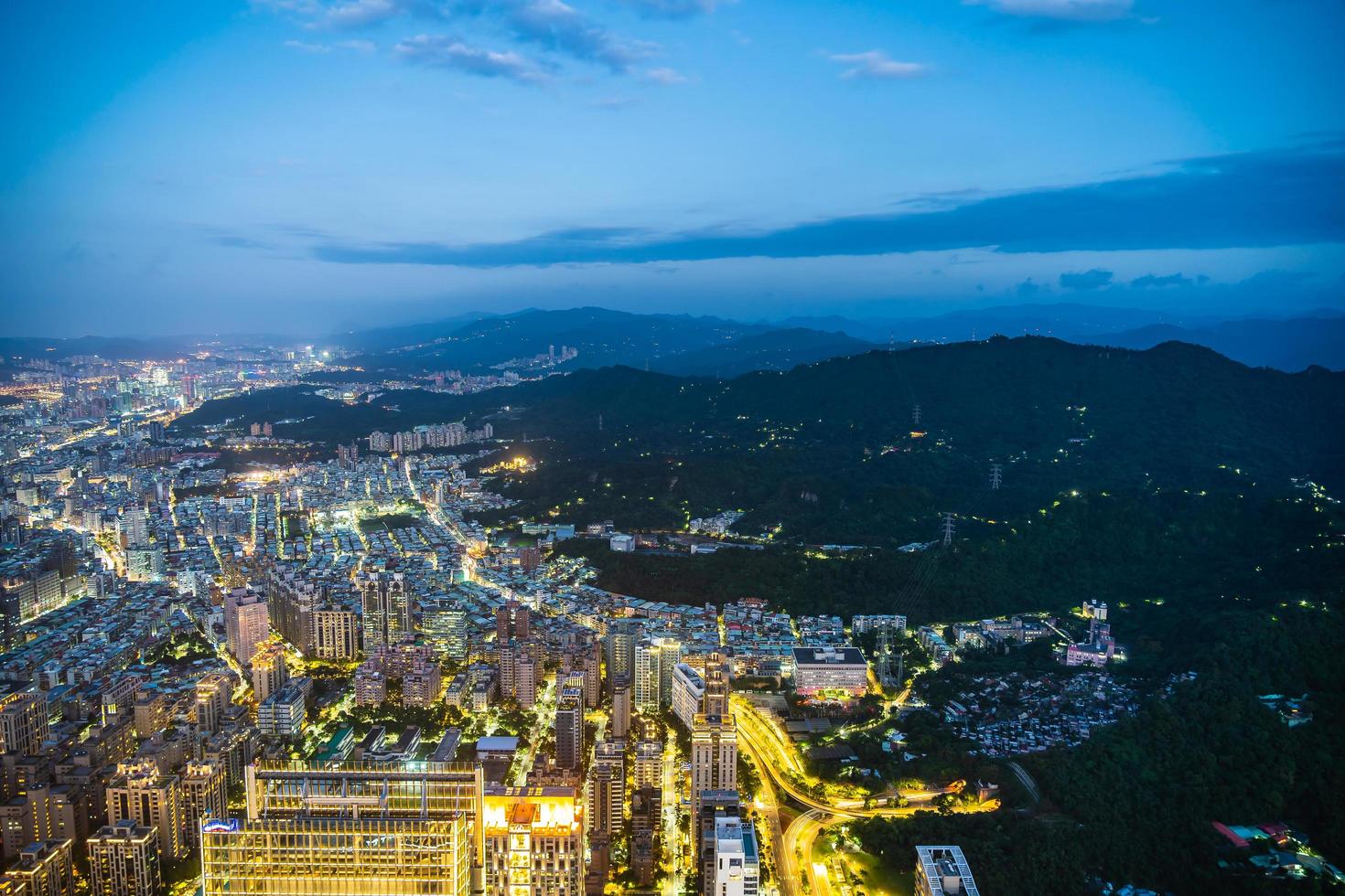 View of  Taipei city, Taiwan photo