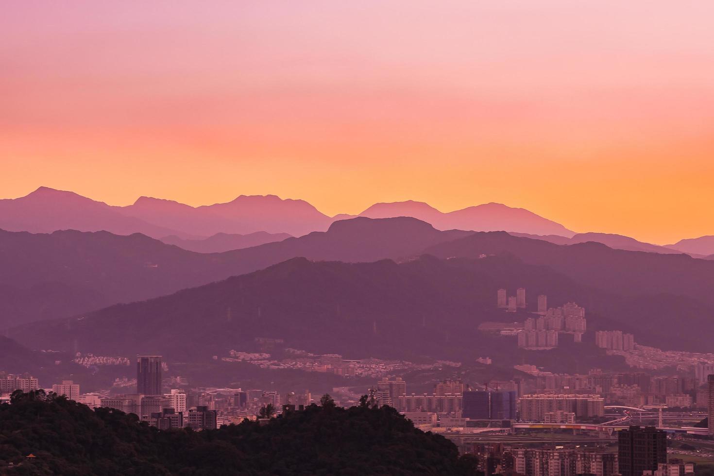 View of  Taipei city, Taiwan photo