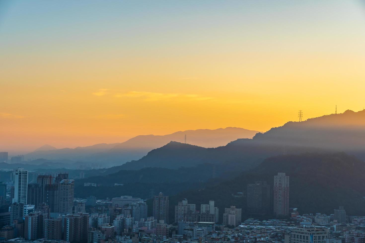 View of  Taipei city, Taiwan photo