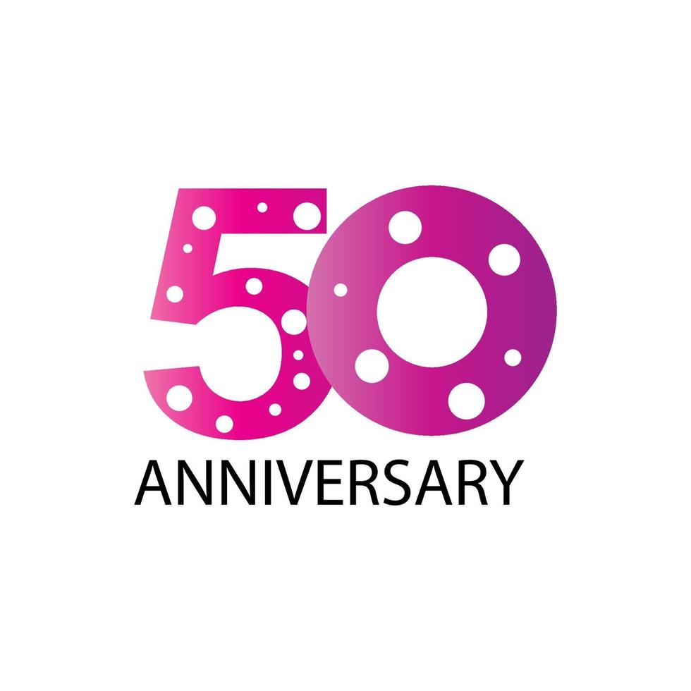 50 Anniversary celebration template vector design illustration 2226317 ...