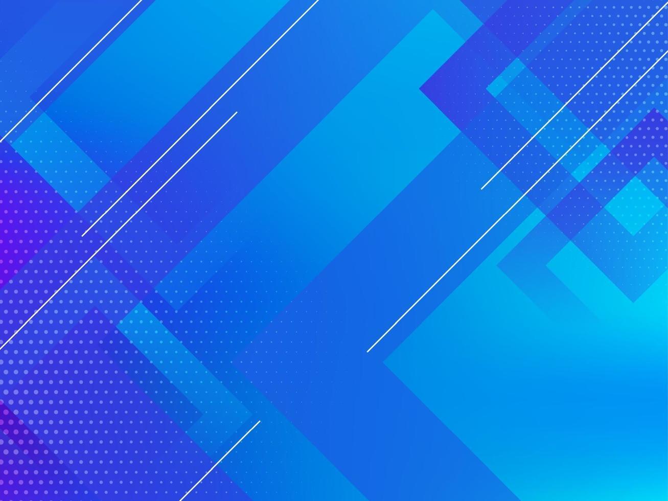 Abstract geometric gradient blue modern pattern background vector